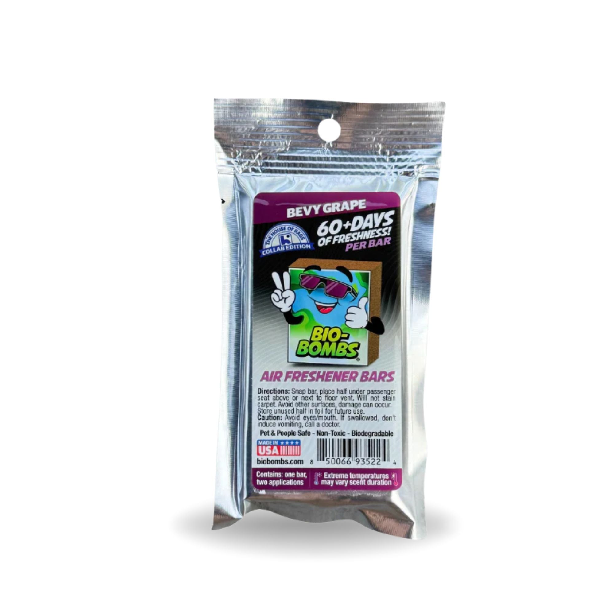 BIO BOMBS BAR BEVY GRAPE