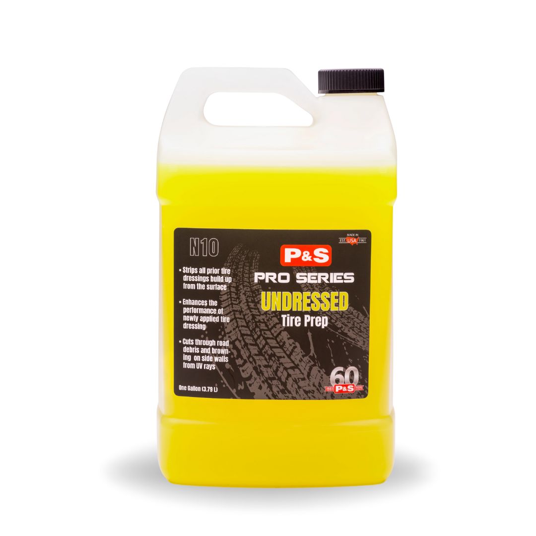 undressed tire prep gal | tire prep cleaner | p&s