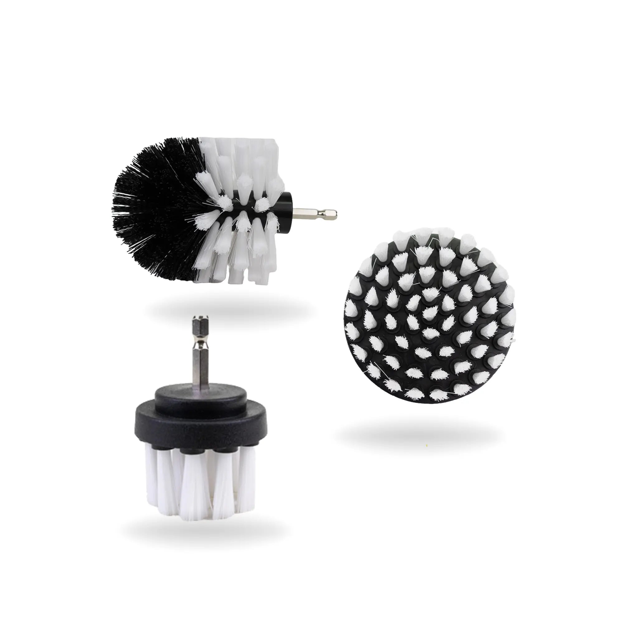 WHITE DRILL BRUSH SET X3 MISSILE