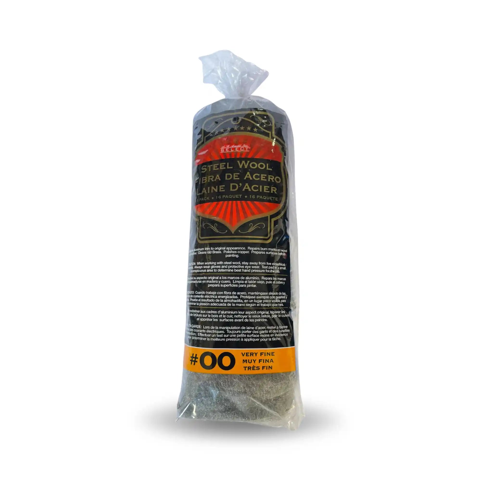 STEEL WOOL 16PACK 00 ALLSTAR