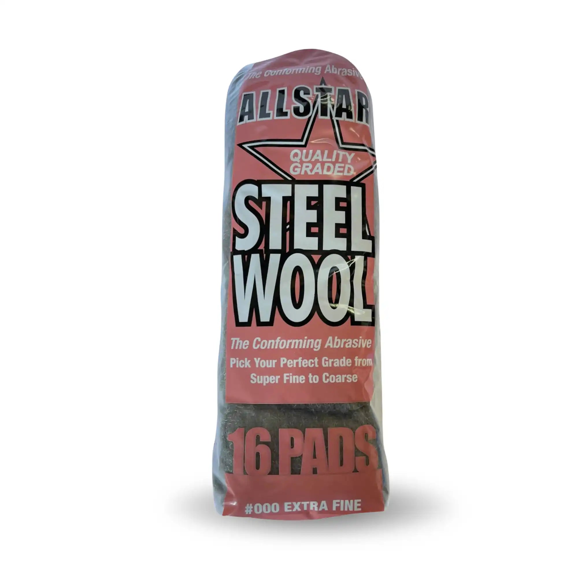 ALLSTAR STEEL WOOL 16PACK 000