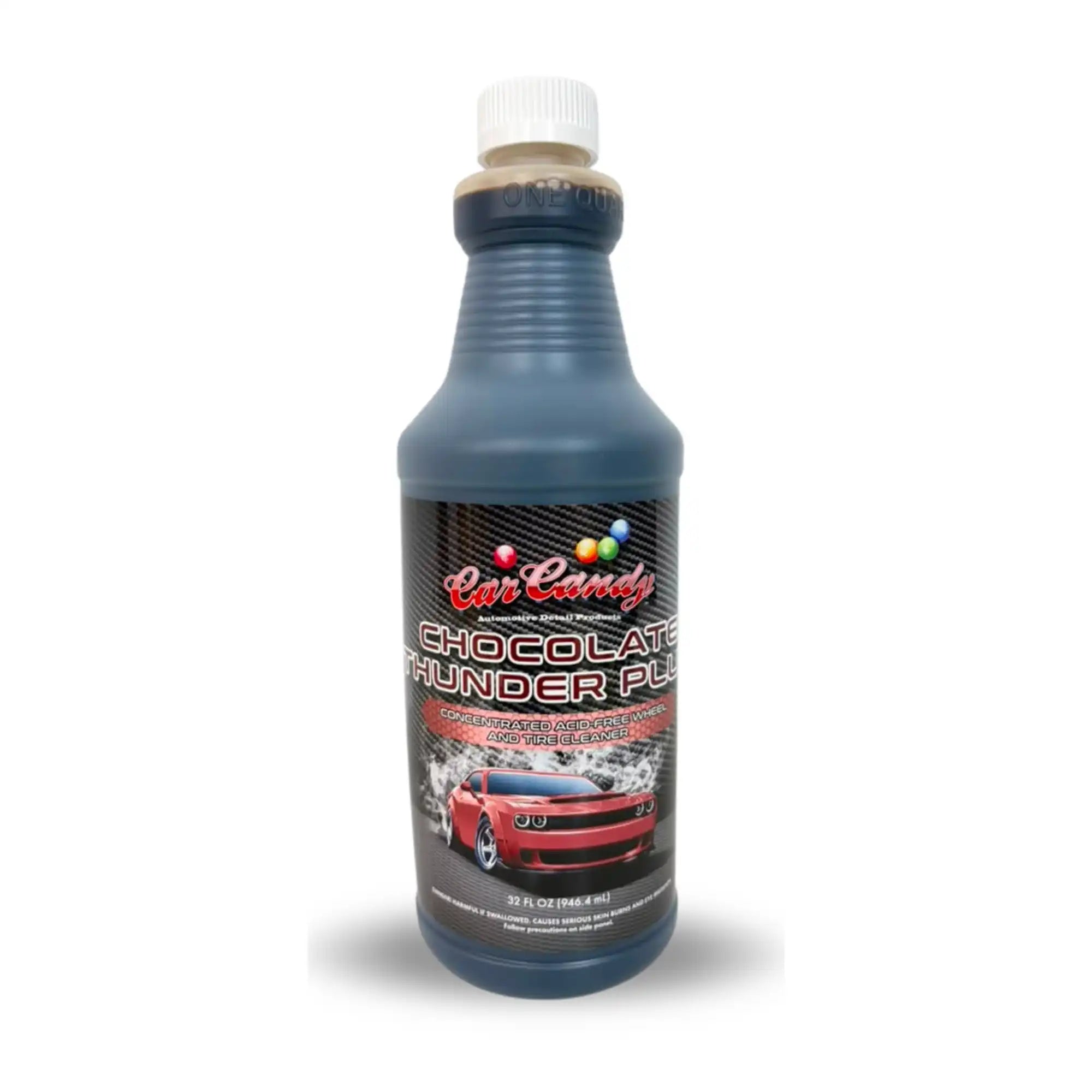 chocolate thunder plus concentrated 32oz | wheel & tire cleaner | car candy
