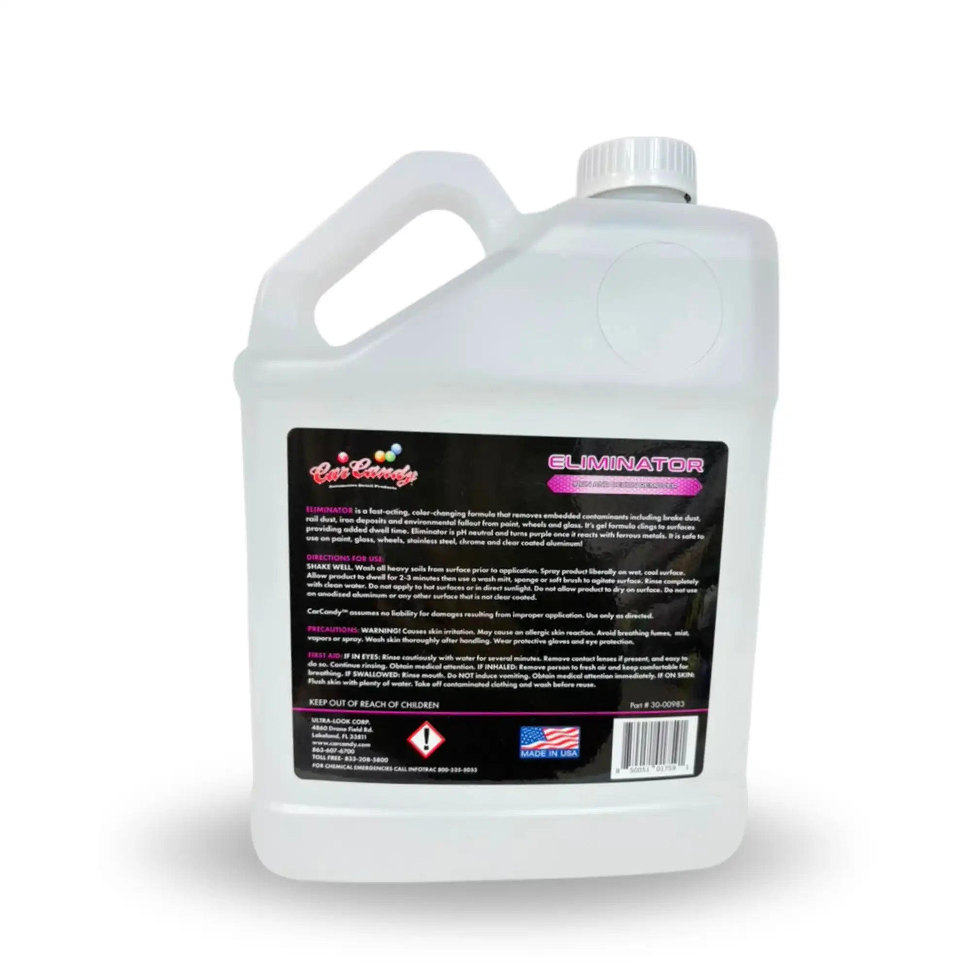 eliminator gal | iron remover | car candy