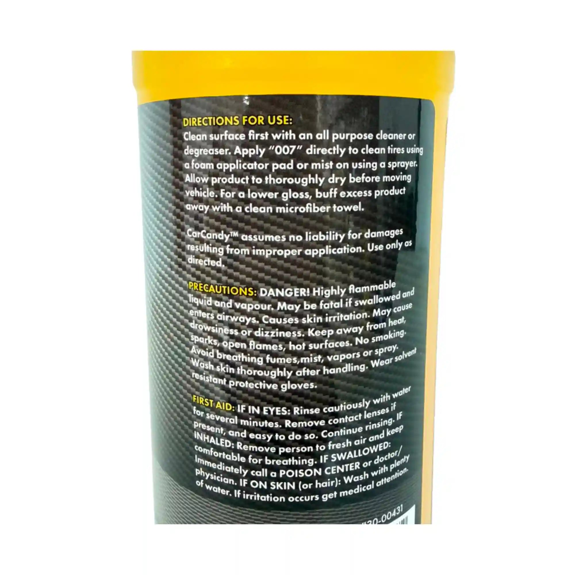 007 SLINGLESS TIRE DRESSING 32 OZ CAR CANDY