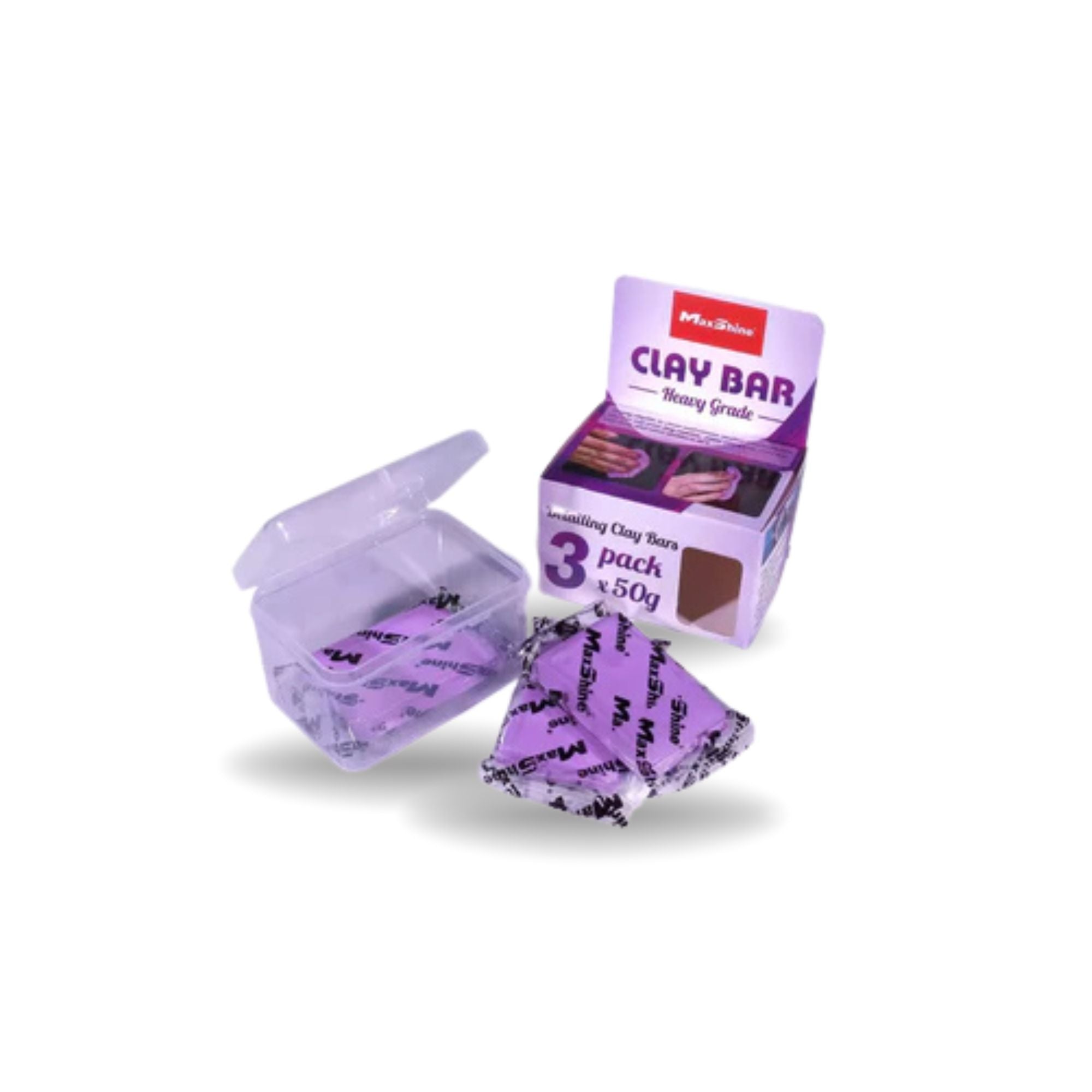 CLAY BAR HEAVY DUTY PURPLE