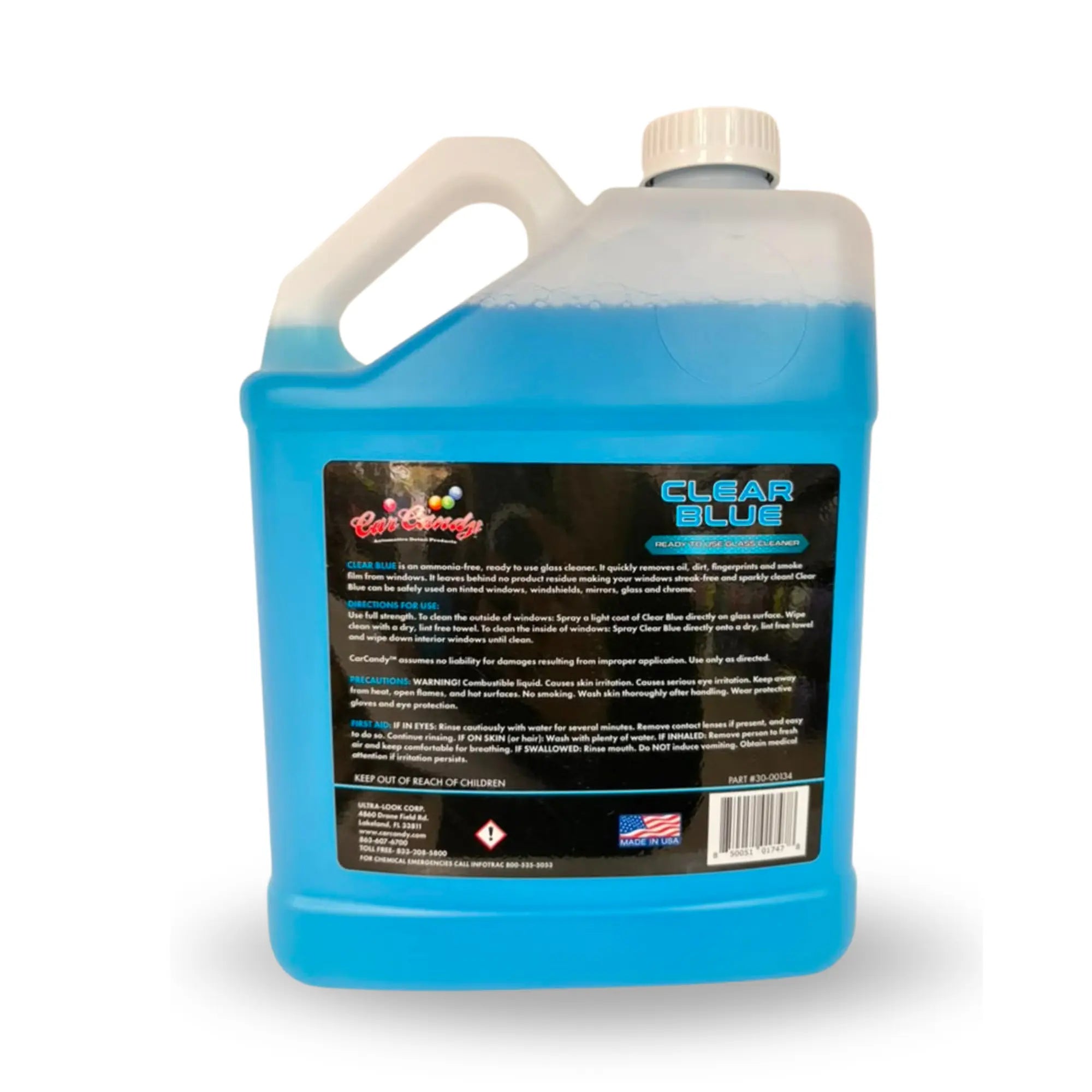 clear blue ready to use gal | glass cleaner | car candy