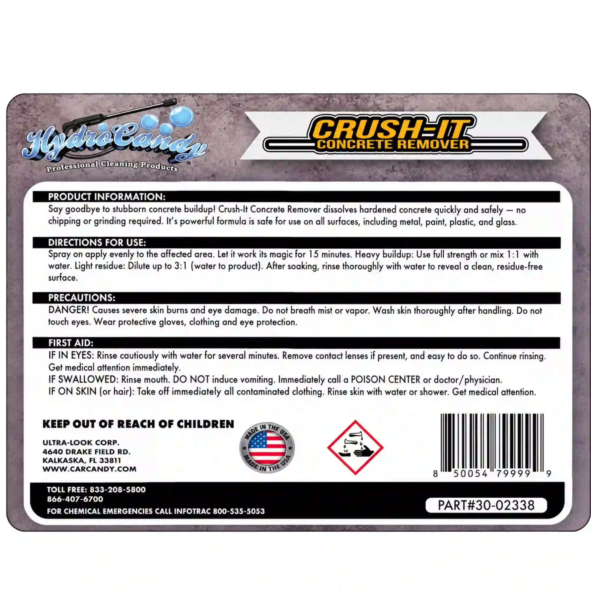 crush it gal | concrete remover | car candy