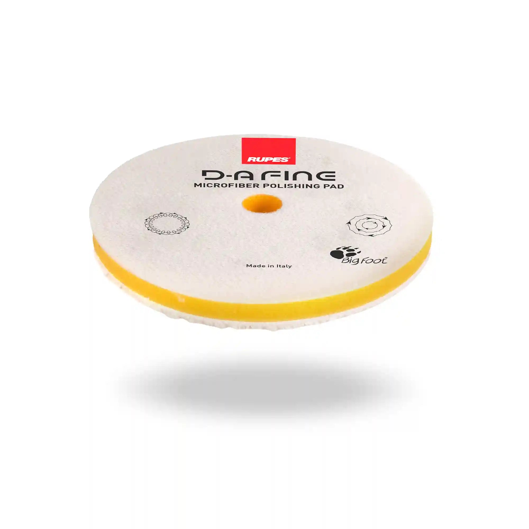 D-A FINE MICROFIBER POLISHING PAD RUPES 3"