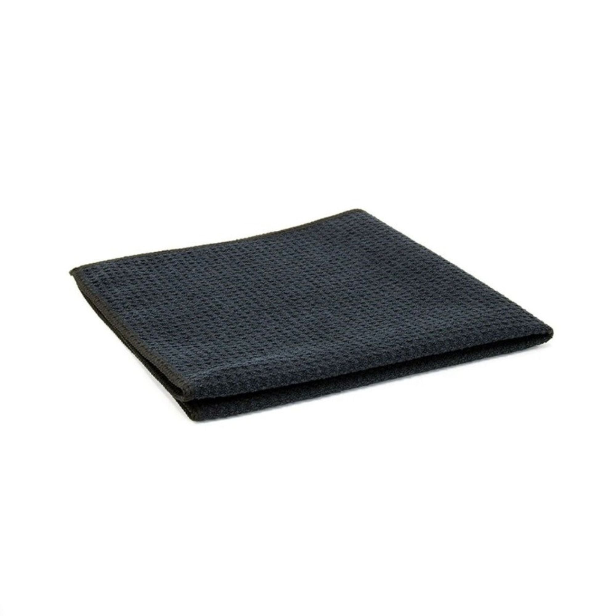 MF WEAVE TOWEL 380GSM 16X16 BLACK