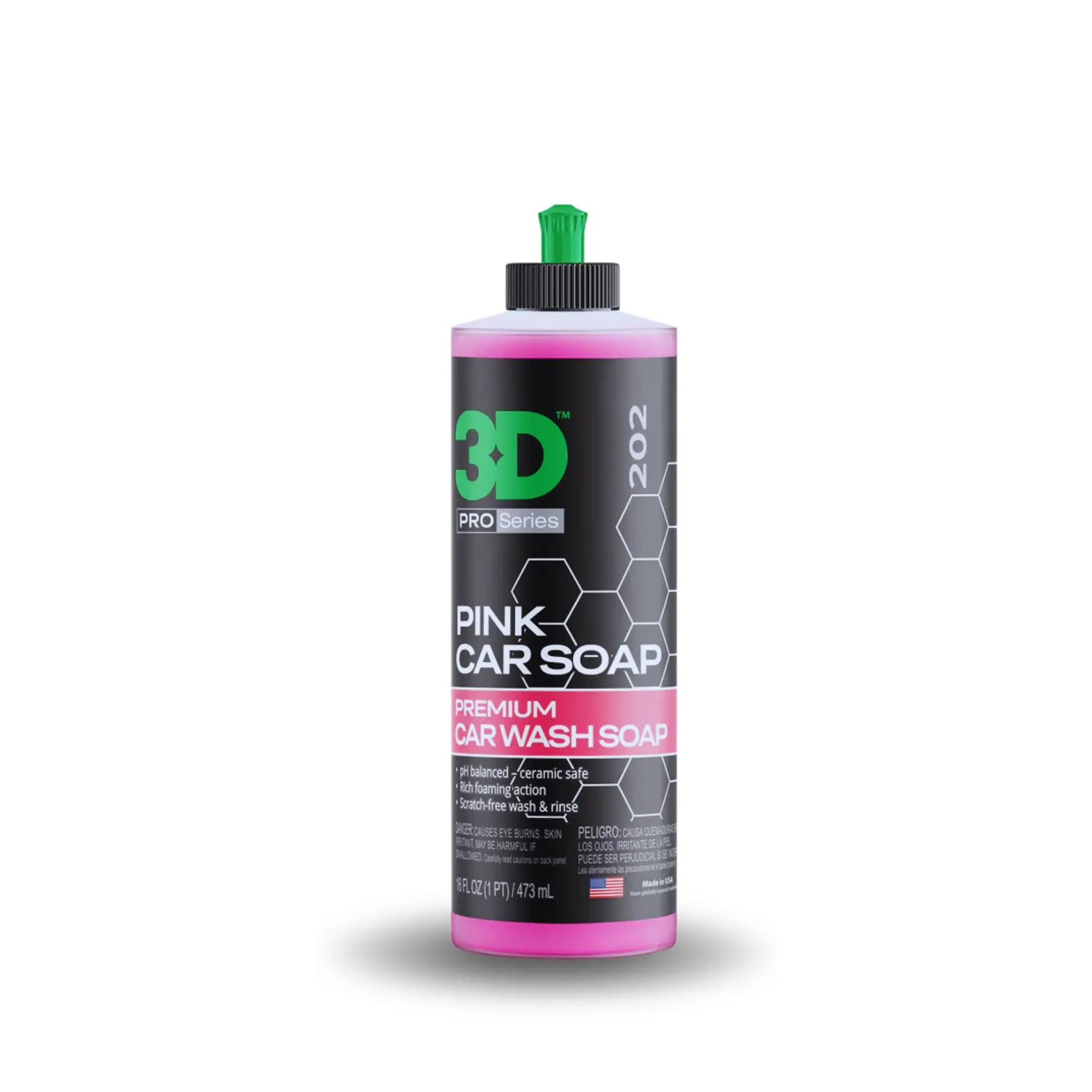 PINK CAR SOAP 16 OZ