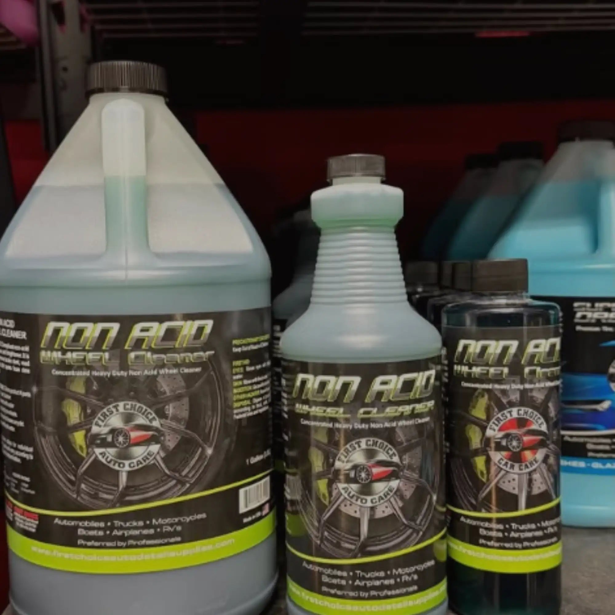 NON ACID WHEEL CLEANER 16 OZ