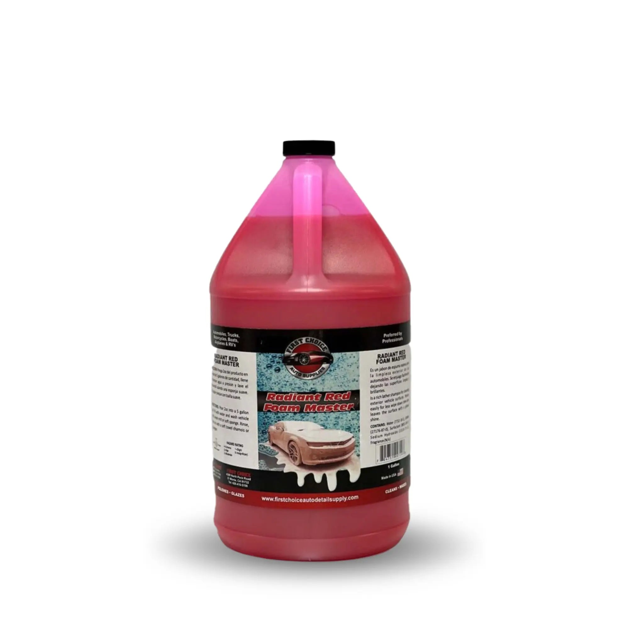 RADIANT RED FOAM MASTER 1 GAL