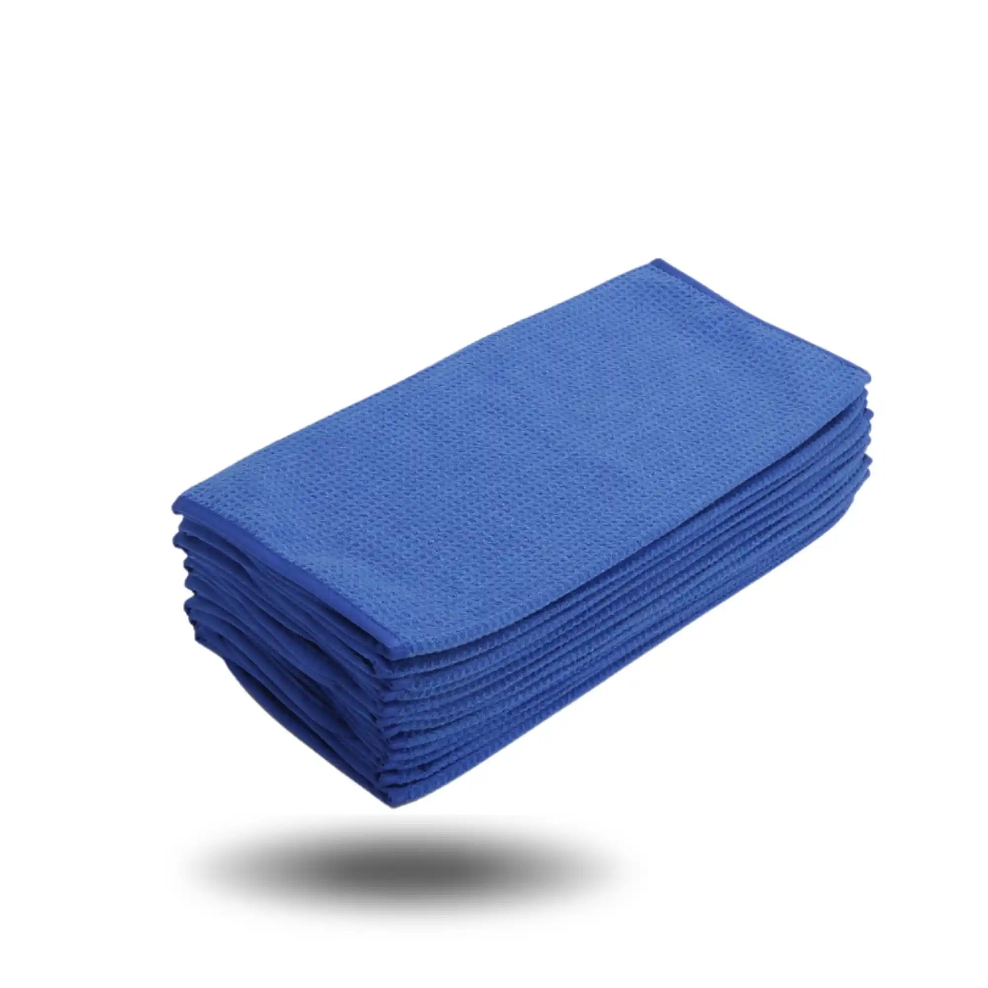 WAFFLE TOWELS BLUE