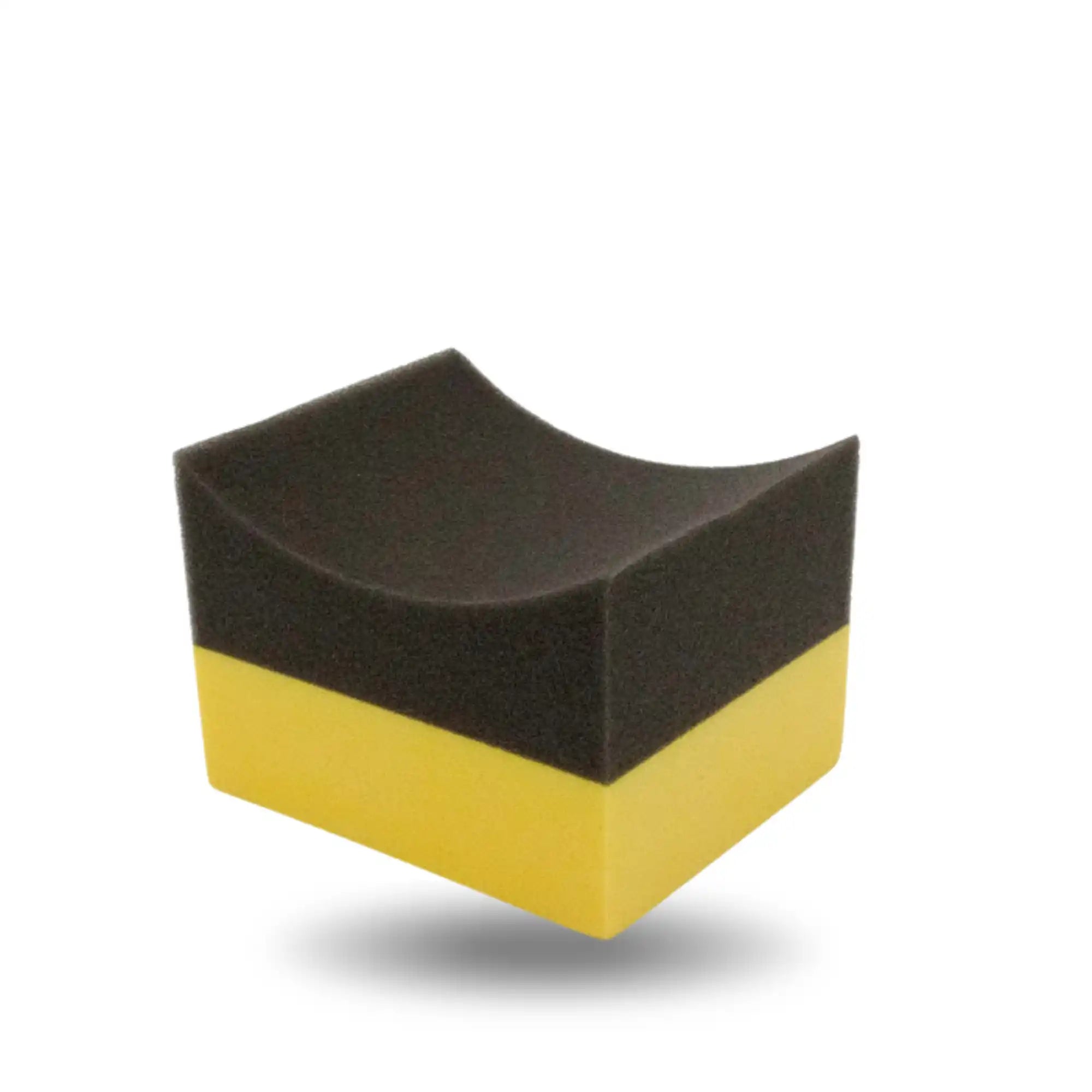 YELLOW CONCAVE TIRE DRESSING APPLICATOR