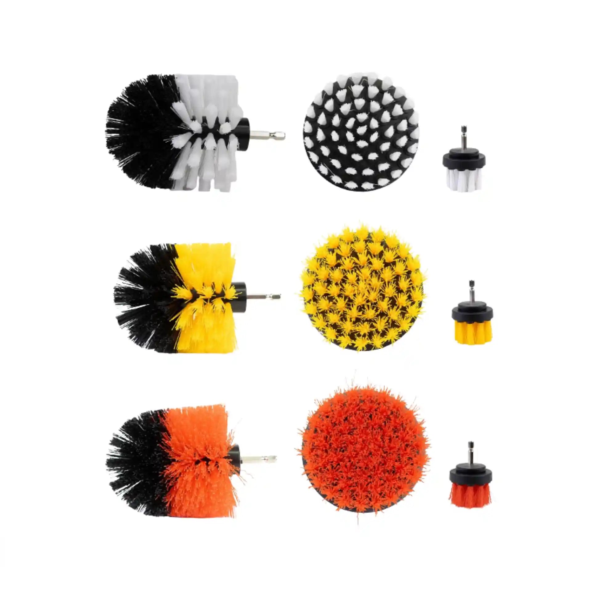 YELLOW DRILL BRUSH SET X3 MISSILE