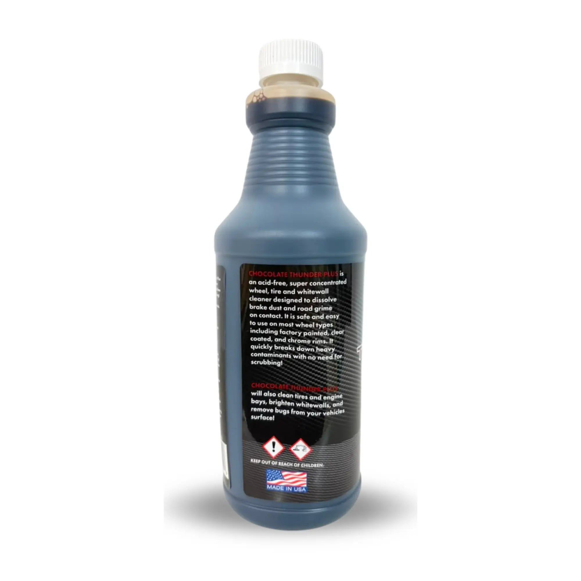 chocolate thunder plus concentrated 32oz | wheel & tire cleaner | car candy