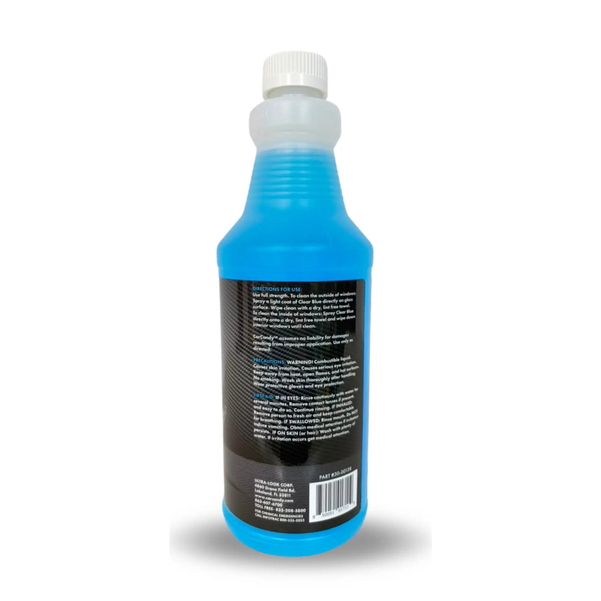 clear blue ready to use 32 oz | glass cleaner | car candy
